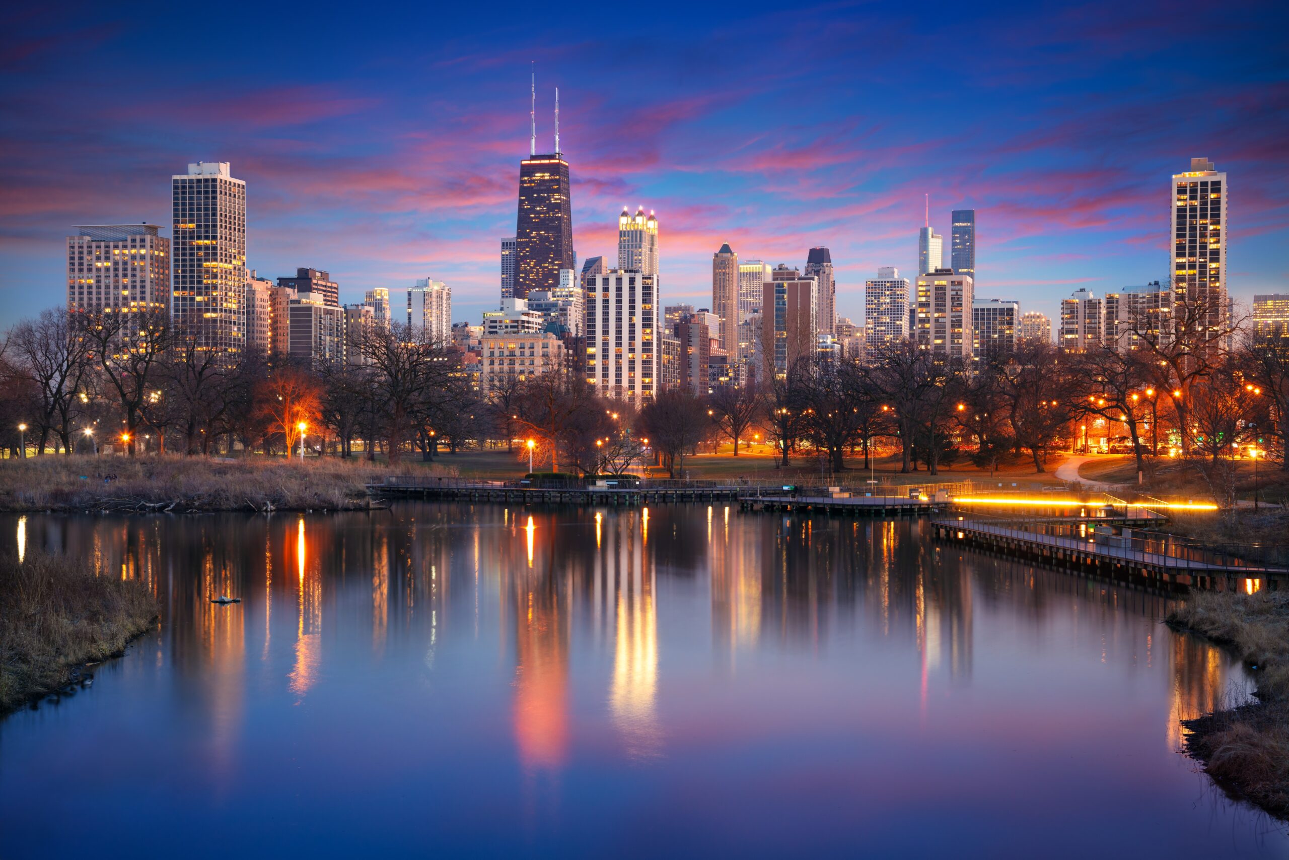 Chicago,,Illinois,,Usa,-,March,3,,2024:,Cityscape,Image,Of